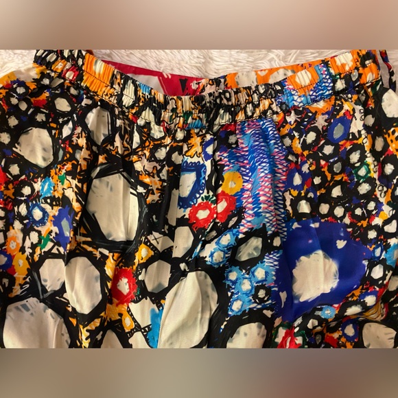 Saaksha & Kinni Blue Printed Mirror Trousers XS - Picture 16 of 16